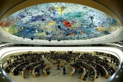 دفاع تمام قد نماینده لبنان از حزب‌الله در شورای حقوق بشر سازمان ملل