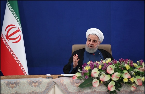 روحانی: شرایط امروز ناشی از تحریم و کروناست، نه یک فرد/ اروپاییها تلفنی و حضوری از ما عذرخواهی میکنند روحانی: شرایط امروز ناشی از تحریم و کروناست، نه یک فرد/ اروپاییها تلفنی و حضوری از ما عذرخواهی میکنند