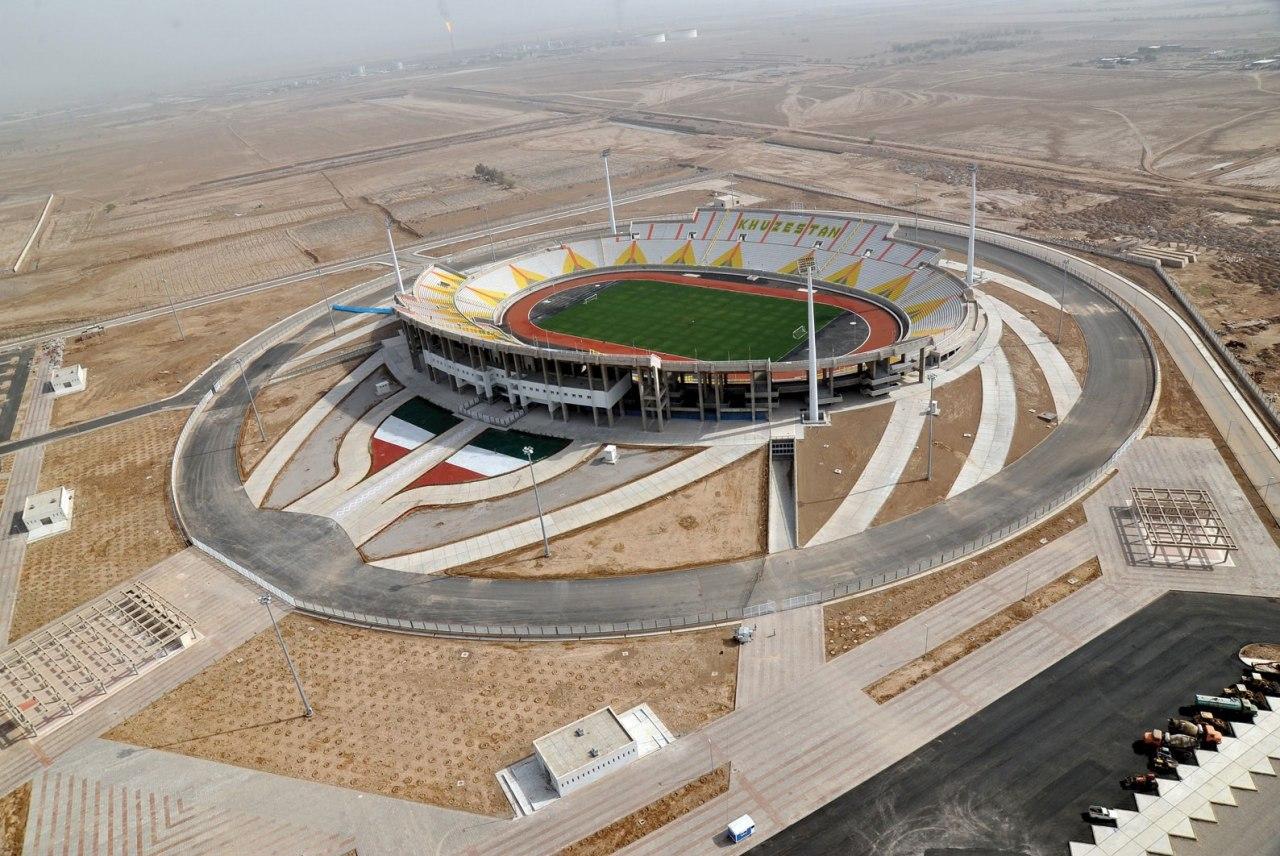 تصاویری تکاندهنده از استادیوم مدرن اهواز تصاویری تکاندهنده از استادیوم مدرن اهواز