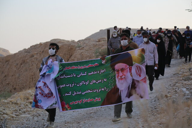 تصاویر| ۳۸۶ روز اعتراض بیجواب مردم دشتی؛ حیات وحش و  میراث فرهنگی را نابود نکنید تصاویر| ۳۸۶ روز اعتراض بیجواب مردم دشتی؛ حیات وحش و  میراث فرهنگی را نابود نکنید