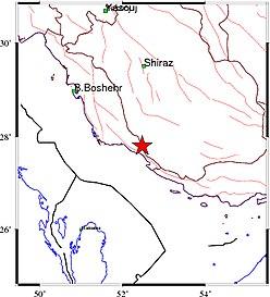 زلزله مرز بوشهر و فارس را لرزاند زلزله مرز بوشهر و فارس را لرزاند