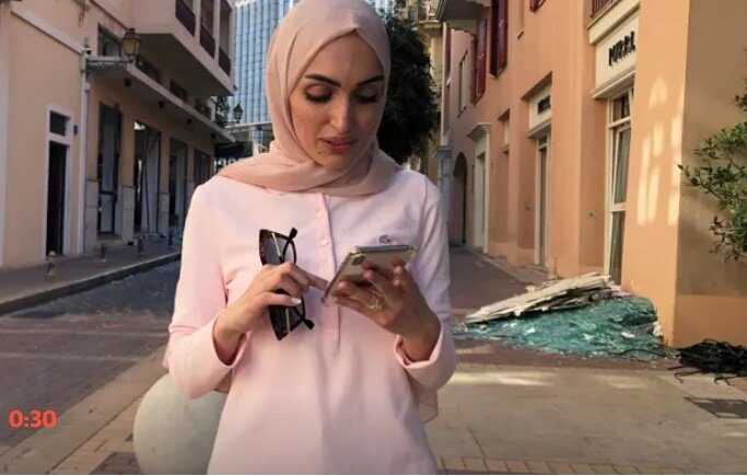 عکس | عروس بیروت که فیلم عروسیاش در لحظه انفجار جهانی شد عکس | عروس بیروت که فیلم عروسیاش در لحظه انفجار جهانی شد