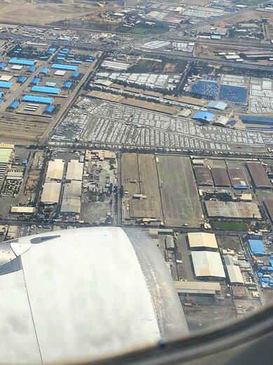 جدیدترین تصاویر هوایی از پارکینگ ایران‌خودرو