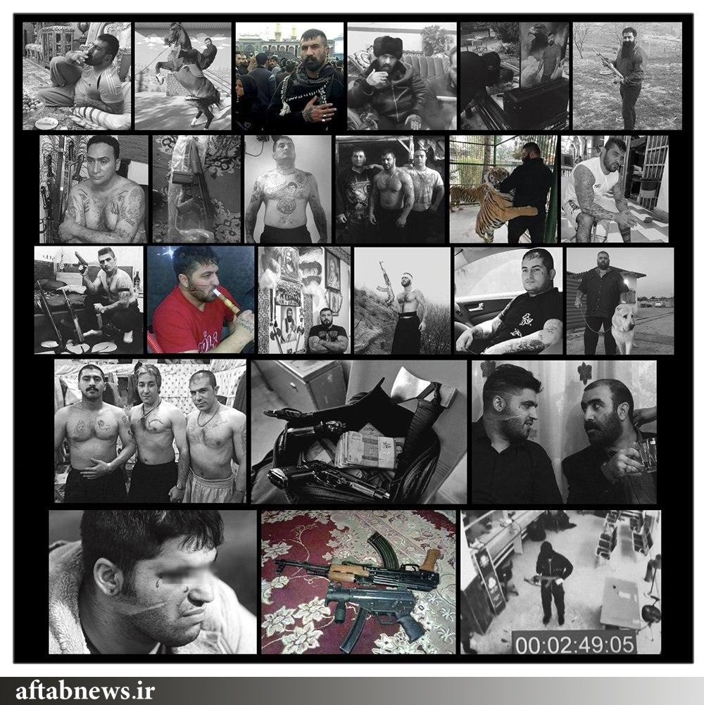 تصاویر| زندگی پنهان تبهکاران و بدنام‌ترین اراذل و اوباش در ایران