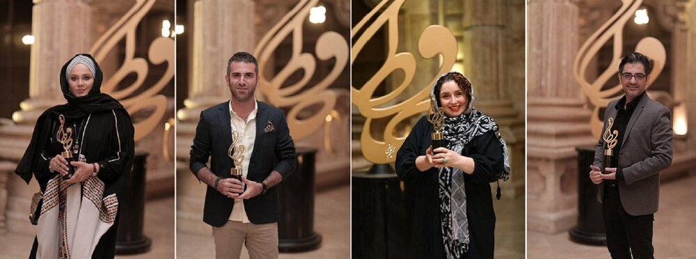 عکس| همه برندگان جشن حافظ؛ از نوید محمدزاده تا الناز شاکردوست عکس| همه برندگان جشن حافظ؛ از نوید محمدزاده تا الناز شاکردوست