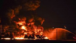 وقوع آتش‌سوزی مهیب در تگزاس