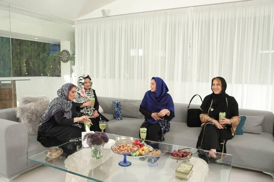 عکس | «شام ایرانی» زنان بازیگر در خانه فریبا نادری