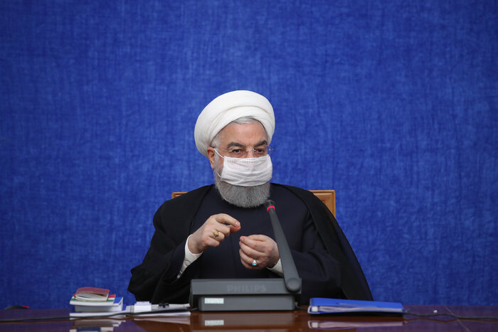 روحانی: عده‌ای ضدانقلاب می‌خواهند کشور تعطیل شود!