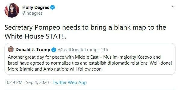 سوتی خندهدار ترامپ،سوژه کاربران توئیتر شد؛ پمپئو باید یک نقشه خالی را به کاخ سفید بیاورد!/عکس سوتی خندهدار ترامپ،سوژه کاربران توئیتر شد؛ پمپئو باید یک نقشه خالی را به کاخ سفید بیاورد!/عکس