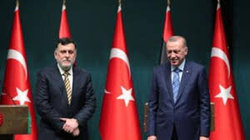دیدار اردوغان و السراج در استانبول