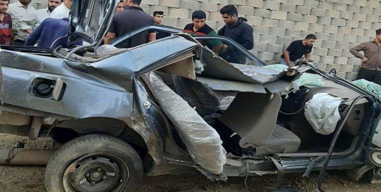 عکس/ سقوط خودرو از روی پل رودخانه کارون ۵ کشته و زخمی به جا گذاشت عکس/ سقوط خودرو از روی پل رودخانه کارون ۵ کشته و زخمی به جا گذاشت
