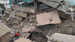 ریزش مرگبار ساختمان در هند