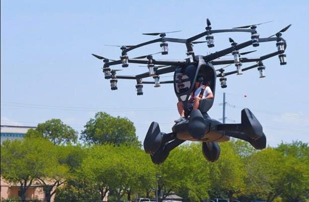 عکس| آزمایش یک خودروی پرنده جدید در آمریکا