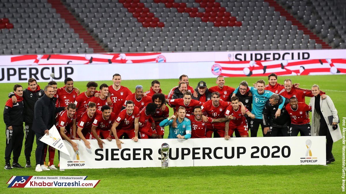 عکس| دبل بایرن در قهرمانی سوپرجامها عکس| دبل بایرن در قهرمانی سوپرجامها