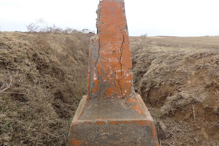 تصاویر| خطر نابودی دیوار چندهزار ساله ساسانیان در گلستان