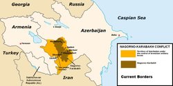 درخواست قره‌باغ از ایران، روسیه و ارمنستان برای مقابله با تروریسم