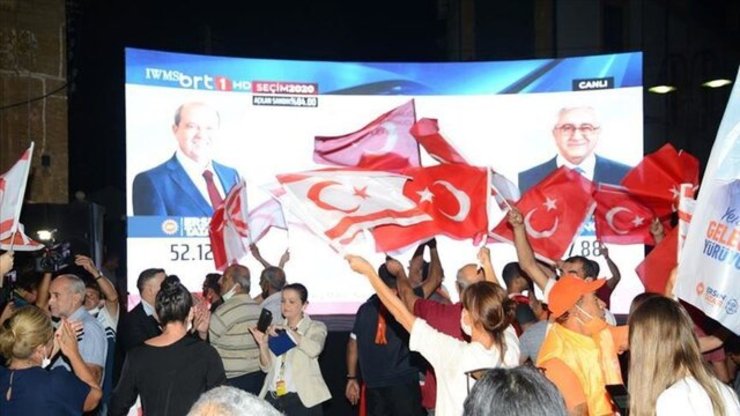 پیروزی نامزد مورد حمایت ترکیه در انتخابات رهبری قبرس ترک‌نشین