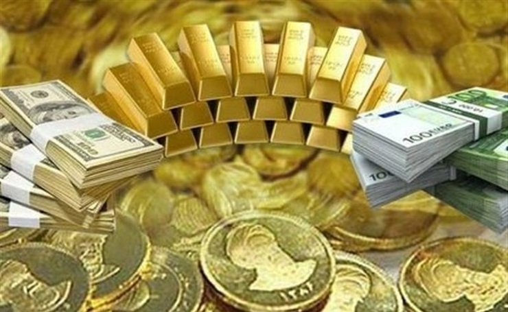 قیمت طلا، سکه و دلار در بازار امروز ۱۳۹۹/۰۷/۳۰/ دلار نزولی شد؛ سکه گران
