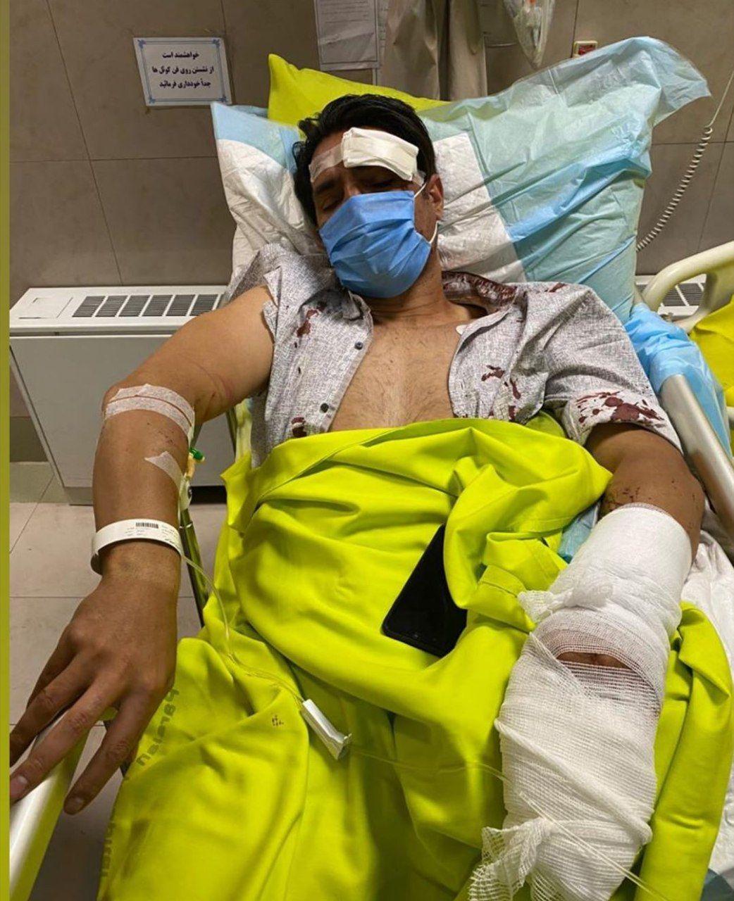 عکس| تصادف خونین مدافع سابق استقلال