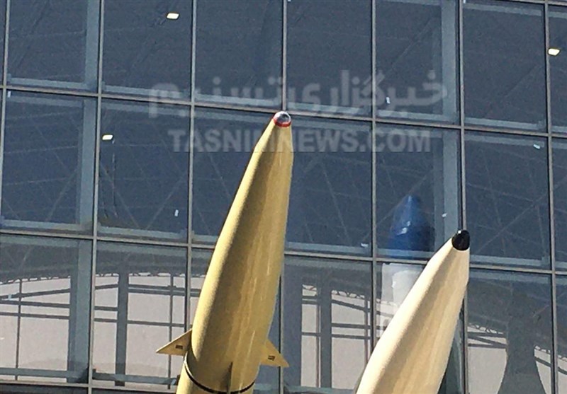 عکس| موشک جدید سپاه رونمایی شد