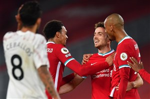 لیورپول ۳-۱ آرسنال: از آنفیلد امتیاز بیرون نمیرود لیورپول ۳-۱ آرسنال: از آنفیلد امتیاز بیرون نمیرود