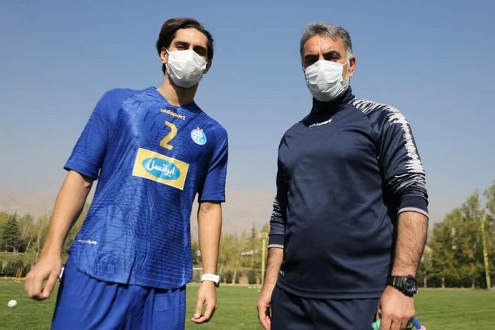 اولین تصویر از محمد نادری در لباس استقلال/عکس