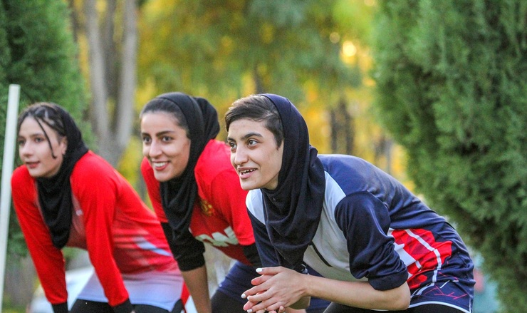 تصاویر| دختران والیبالیست ایران