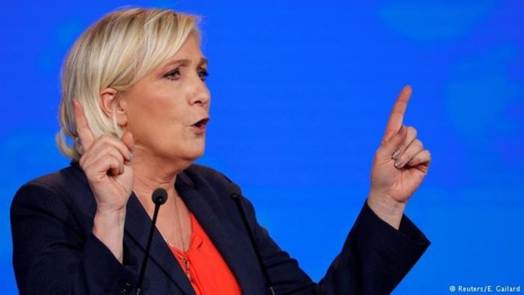 مارین لوپن: ترامپ برای فرانسه بهتر از بایدن است