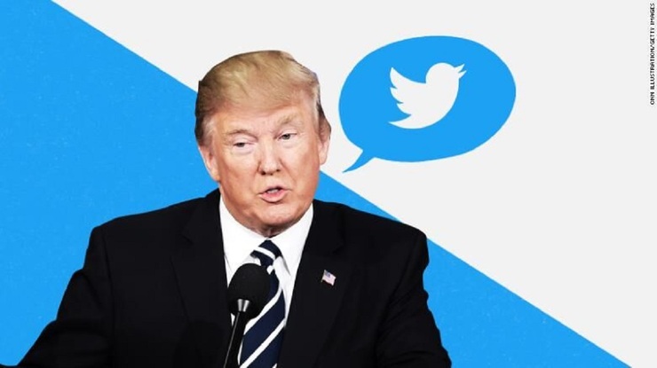 تغییر سیاست‌ توئیتر در قبال ترامپ