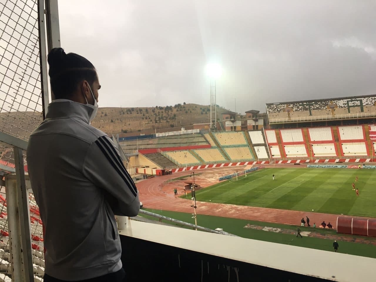 عکس| مسعود شجاعی بعد از محرومیت ۲ جلسهای عکس| مسعود شجاعی بعد از محرومیت ۲ جلسهای