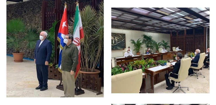 عکس| ظریف با وزیر خارجه کوبا دیدار و گفت وگو کرد