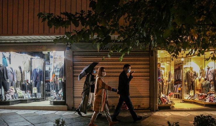 تصاویر| تهران ساعت ۱۸