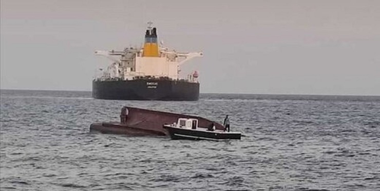 برخورد قایق ماهیگیری ترکیه با تانکر یونانی/ ۴ کشته و یک ناپدید