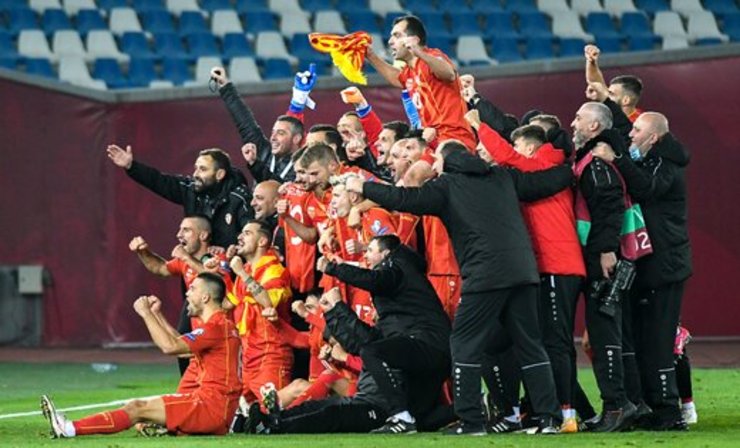 صعود تاریخی مقدونیه به جام ملت‌های اروپا