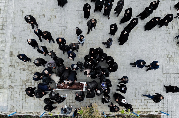 تصاویر| وضعیت قرمز در قبرستان‌های ایران
