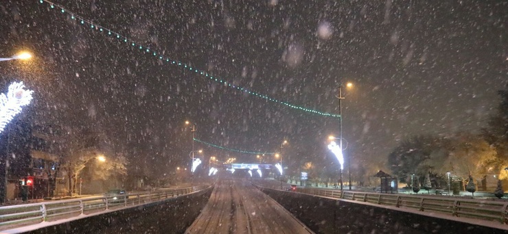 بارش برف شبانه در ارتفاعات تهران