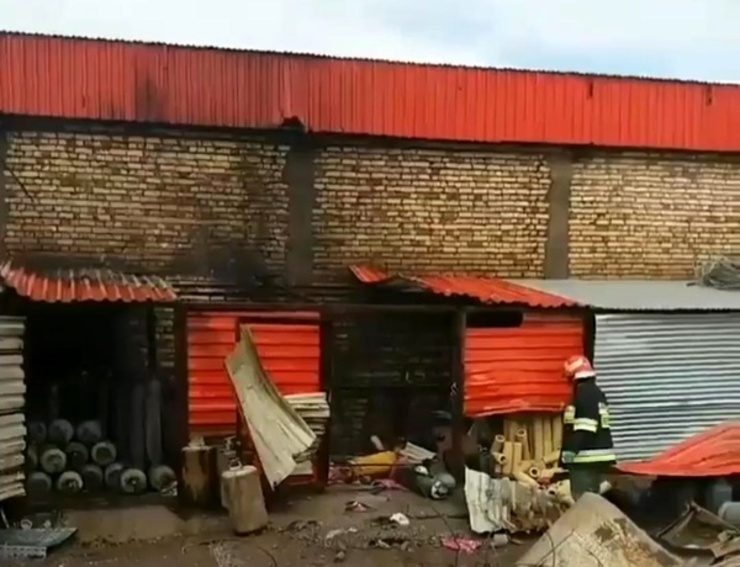 انفجار مهیب در کارخانه صنعتی اردستان/ جوان ۳۰ ساله جان باخت