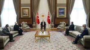 اردوغان با خطیب مسجدالاقصی دیدار کرد اردوغان با خطیب مسجدالاقصی دیدار کرد