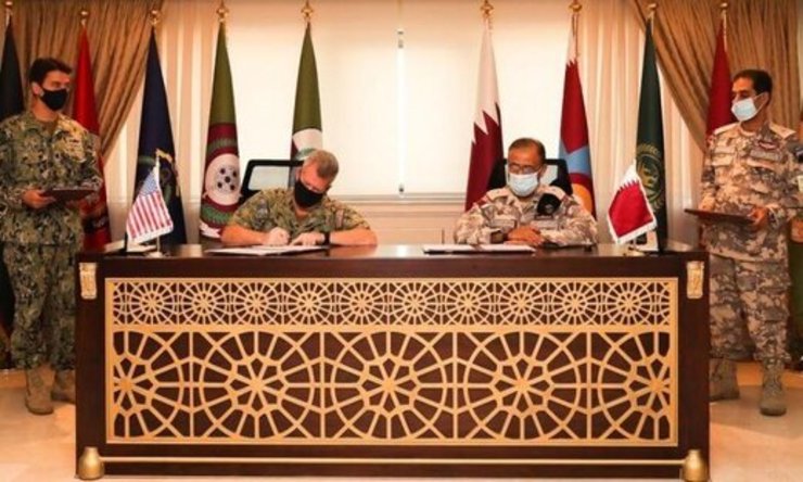 آمریکا و قطر قرارداد جدید نظامی امضا کردند