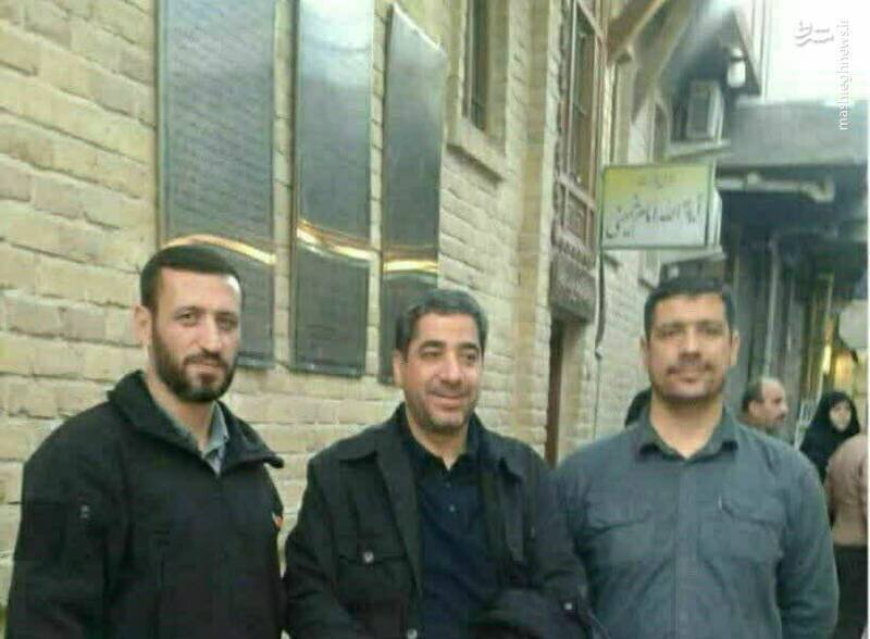 عکس دیده نشده از سه محافظ سردار سلیمانی عکس دیده نشده از سه محافظ سردار سلیمانی