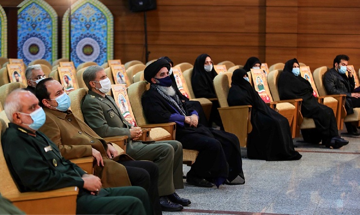 تصاویر| مراسم بزرگداشت شهید فخری‌زاده با حضور وزیر دفاع