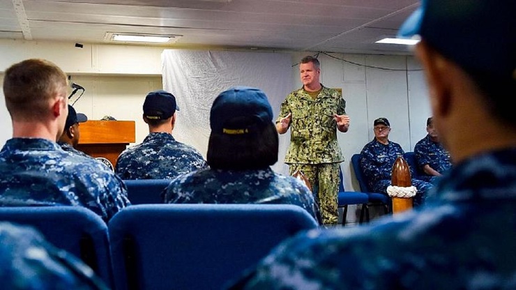 فرمانده ناوگان پنجم آمریکا: فعالیت‌های دریایی ایران محترمانه است