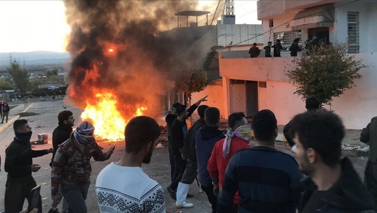 اعتراضات سلیمانیه عراق/ تعداد کشته‌ها به ۹ نفر رسید