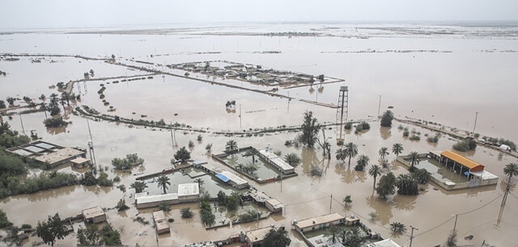 هشدار سطح نارنجی وقوع سیلاب در خوزستان