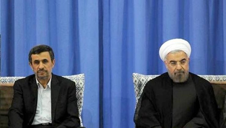 کنایه روحانی به احمدی‌نژاد: من آدم این نظامم