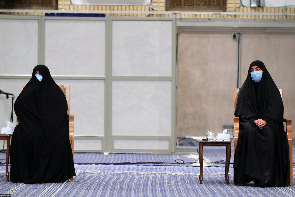 عکس| همسر و دختران شهید سردار سلیمانی