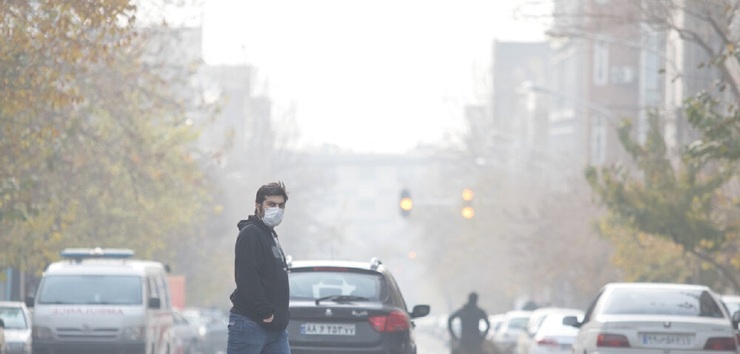 تصاویر| آلودگی شدید هوای تهران