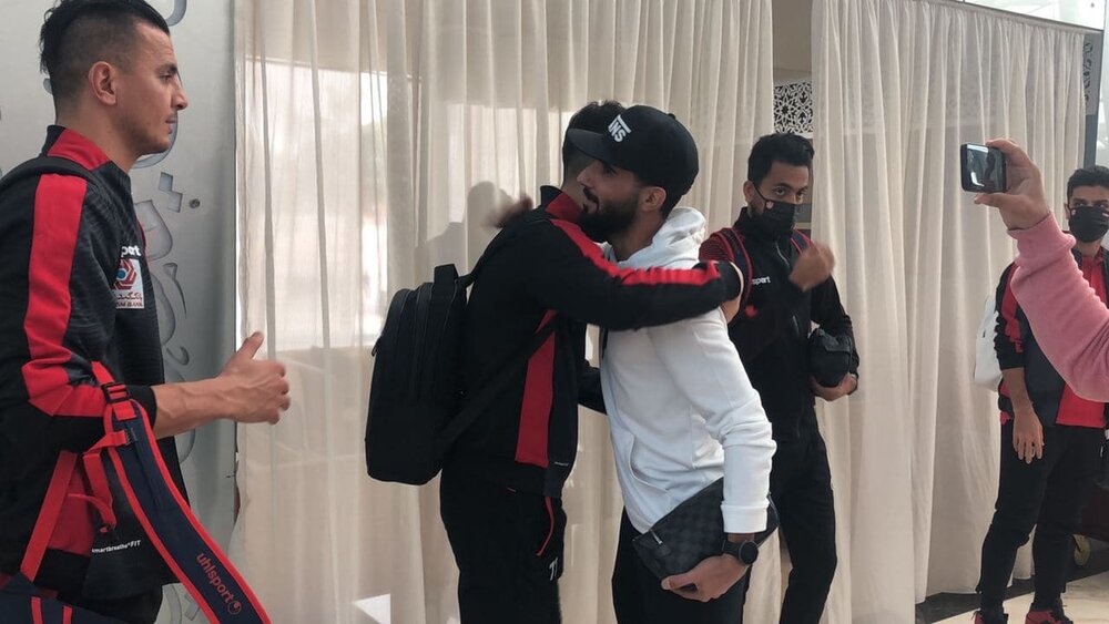بشار رسن با پرسپولیسی&zwnj;ها خداحافظی کرد/عکس