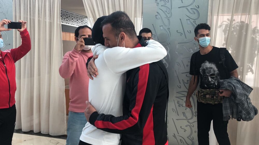 بشار رسن با پرسپولیسی&zwnj;ها خداحافظی کرد/عکس