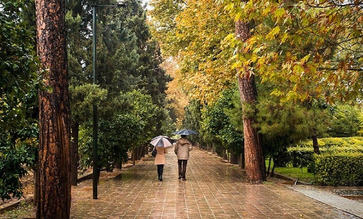 تصاویر| شیراز بعد از باران پاییزی